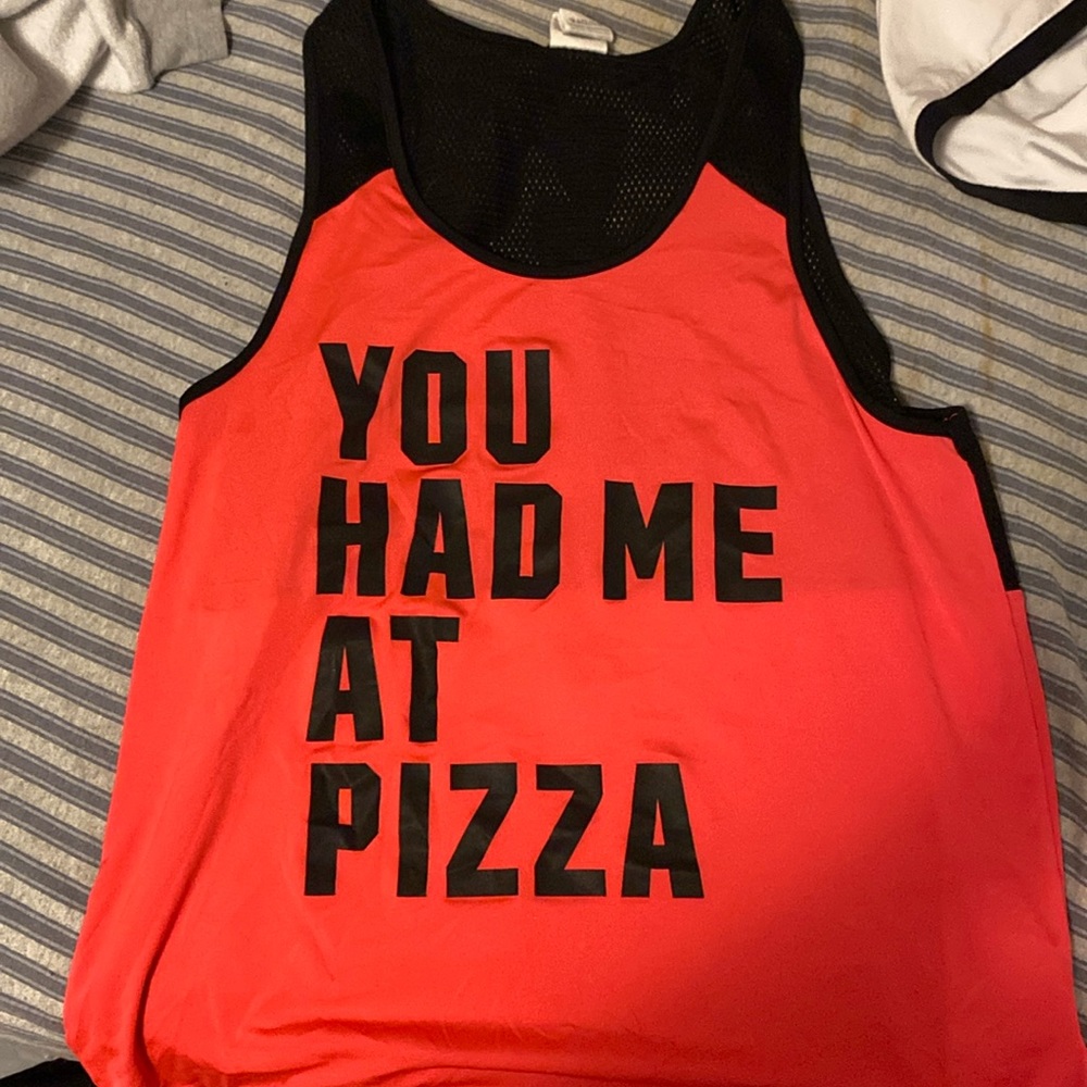 Pink tank top